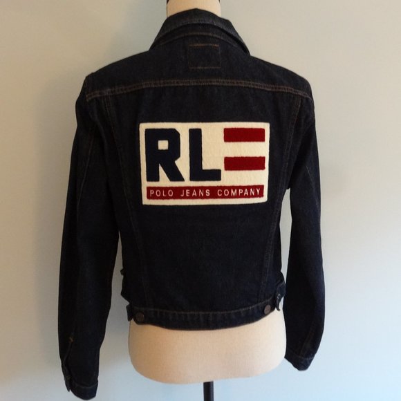 Polo Ralph Lauren Jean Jacket Size M - Picture 2 of 6